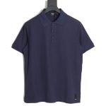 Fendi FF placket short-sleeved polo shirt TSK2