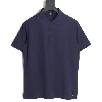 Fendi FF placket short-sleeved polo shirt TSK2