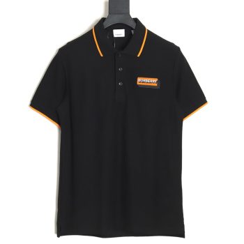 Burberry embroidered badge polo short sleeve TSK1