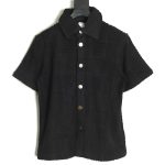 Bottega Veneta Towel Weave Short Sleeve Shirt TSK1