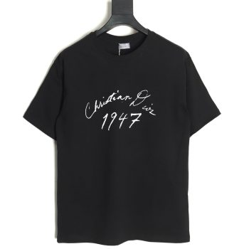 Dior 1947 signature lettering print short sleeves TSK1