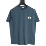 Dior four-color embroidered chapter letter T-shirt TSK2