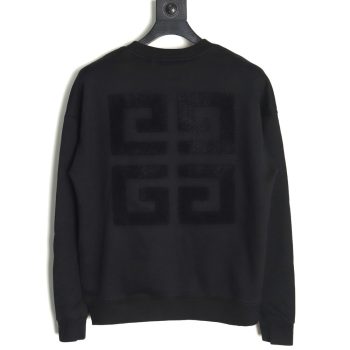 Givenchy back 4G towel embroidered sweatshirt TSK1