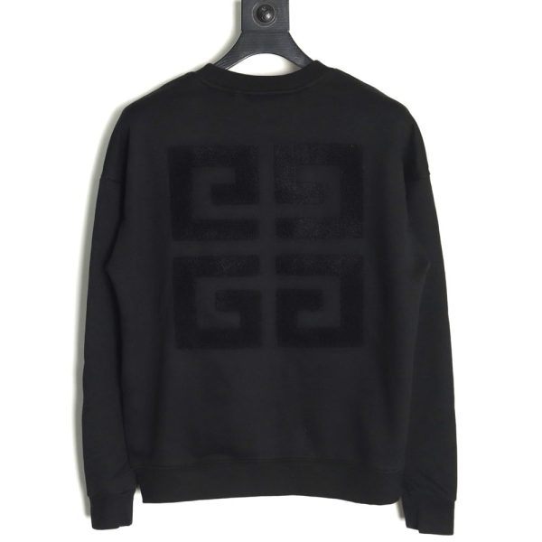 Givenchy back 4G towel embroidered sweatshirt TSK1