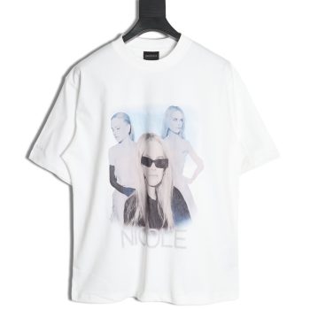Balenciaga NICOLE Art Short Sleeve T-Shirt
