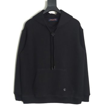Louis Vuitton hardware floral hooded sweatshirt TSK2