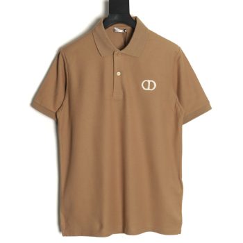 Dior classic CD embroidered short-sleeved polo shirt TSK1