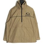 Balenciaga embroidered stand collar half-zip checked jacket TSK1