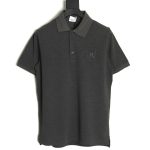 Burberry chest B-embroidered short-sleeved polo shirt TSK2