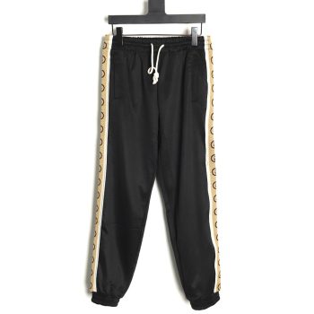 Gucci classic side double G reflective tape trousers