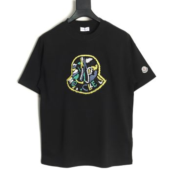 Moncler embroidered logo short sleeve TSK1