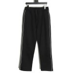 Dior round embroidery ribbon fleece trousers TSK1