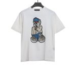 Louis Vuitton Cartoon Bear Doll Knitted Short Sleeve