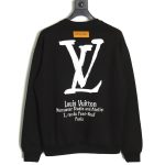 Louis vuitton limited edition slogan V letter sweatshirt TSK1