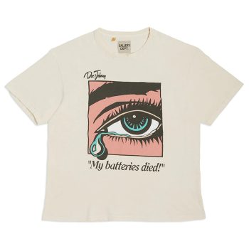 Gallery Dept. Dead Batteries Tee 'White'