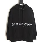 Givenchy 22FW four grid embroidered hoodie