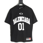 Balenciaga basketball jersey embroidered print short-sleeved T-shirt TSK3