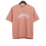 Balenciaga reverse embroidered lettering short sleeves