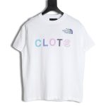 THE NORTH FACE x CLOT Guanxi same letter print short sleeve TSK1