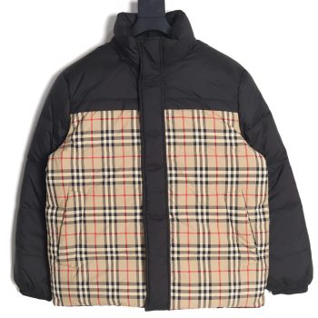 Burberry Check reversible down jacket