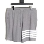 Thom Browne ripple waffle shorts