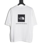 The North Face joint model square small logo printed short sleeves