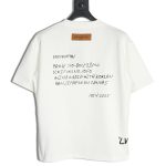 Louis Vuitton slogan lettering short sleeve T-shirt
