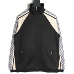 Gucci classic snake pattern web jacket