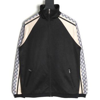 Gucci classic snake pattern web jacket
