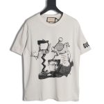 Gucci 24ss spring and summer new round neck short sleeves