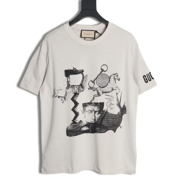 Gucci 24ss spring and summer new round neck short sleeves