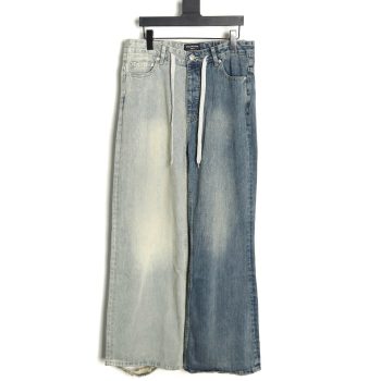 Balenciaga panelled denim trousers