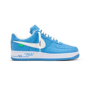 Louis Vuitton x Nike Air Force 1 Low F&F Blue