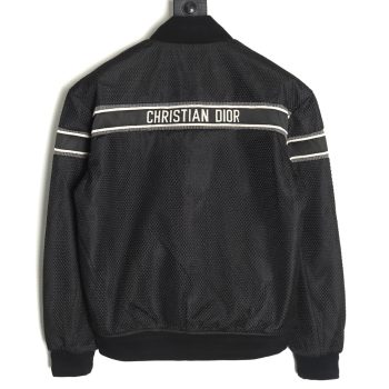 Dior mesh webbing baseball jacket TSK1