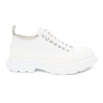Alexander McQueen Tread Slick Lace Up 'Triple White'