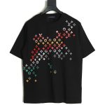 Louis Vuitton Gradient Digital Print Short Sleeve T-shirt TSK1