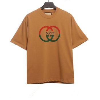 Gucci double G letters short sleeves TSK1