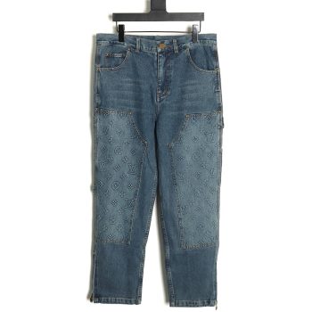 Louis Vuitton embossed monogram cargo jeans 29-32