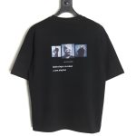 Balenciaga Musical Notes Oil Painting Print Short Sleeve TSK1