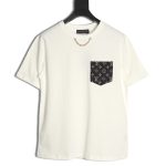 Louis Vuitton denim pocket short sleeves