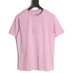 Loewe chest large embroidery short sleeve T-shirt