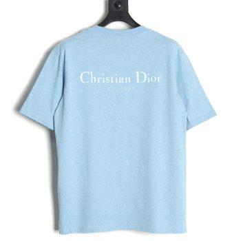 Dior washed distressed letter print short sleeves TSK1