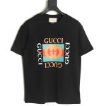 Gucci classic square logo print short sleeves TSK1