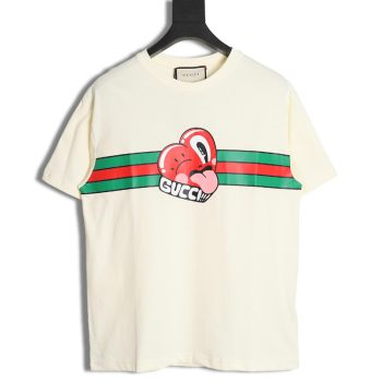 Gucci Capsule Collection Love Print Short Sleeves