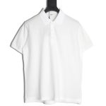 Burberry chest B-embroidered short-sleeved polo shirt