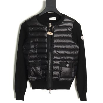 Moncler Women's Knit Double Pocket Down Jacket TSK1
