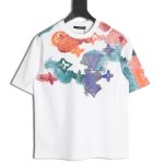 Louis Vuitton ink-dyed monogram print short-sleeves