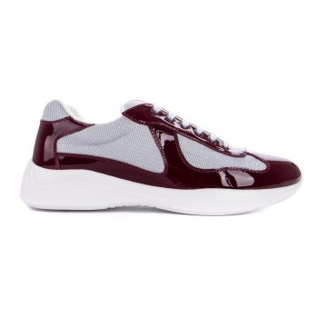 Prada America's Cup sneakers brown