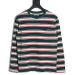 Miu Miu striped pocket long-sleeved T-shirt TSK1