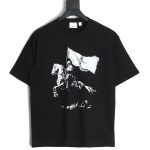 Burberry Distressed Warhorse Short Sleeve T-Shirt